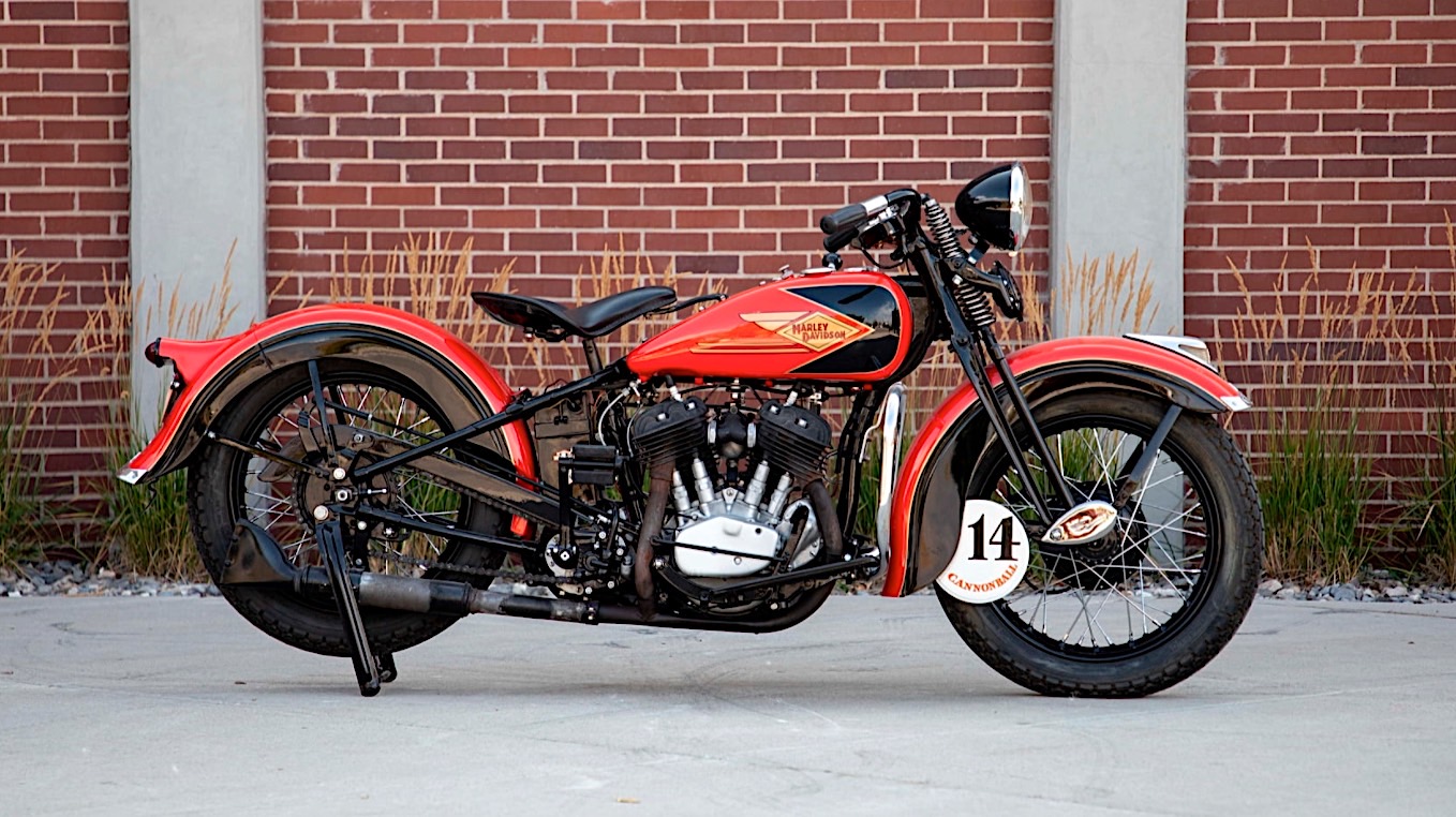1935 - Harley-Davidson modelo 35R - Derecha