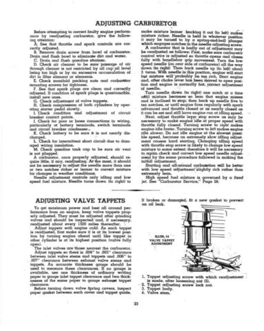1940 - 1952 - Harley-Davidson WL45 G Operation and maintenance