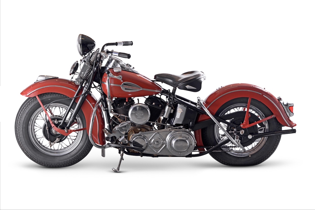 1941 - Harley-Davidson modelo 41UL -74 ci - Izquierda