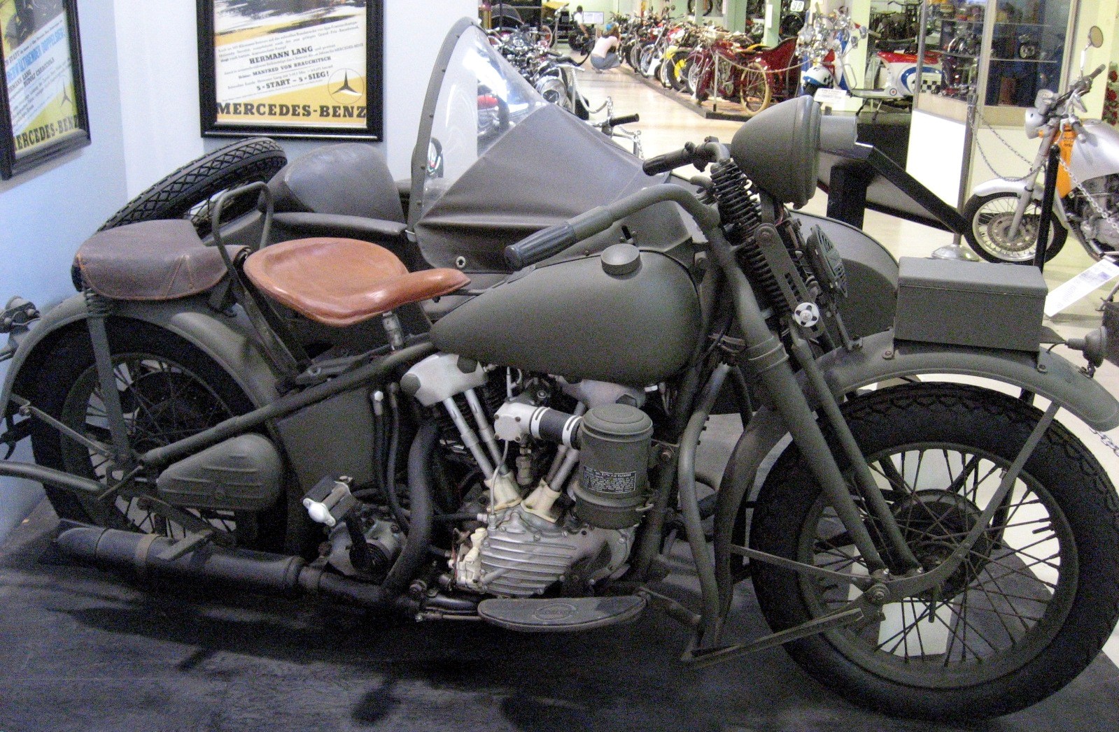 1942 - Harley-Davidson - 42ELC - sidecar