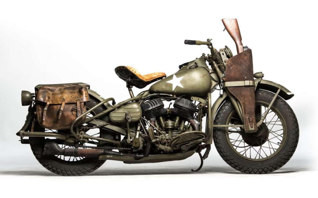 1942 - Harley-Davidson modelo 42WLA - Derecha