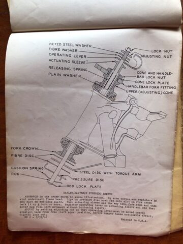 1942 - Harley-Davidson WLA Operation and Maintenance