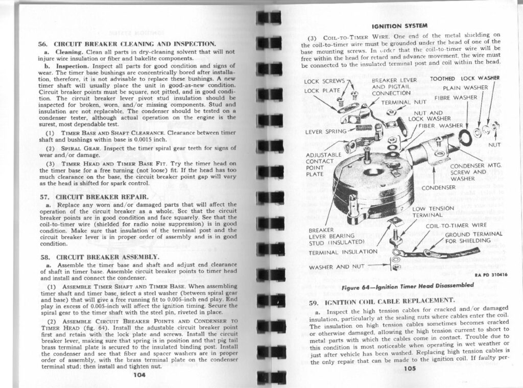 1941 - 1952 - Harley-Davidson WL45 Overhaul service manual