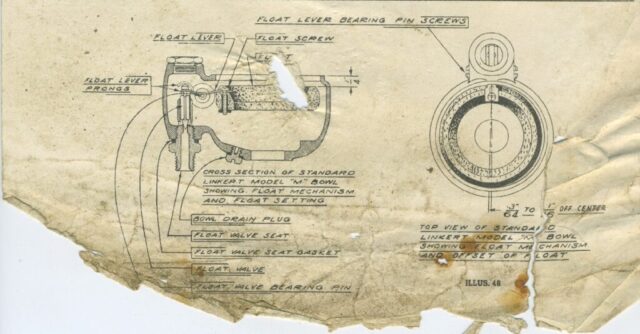 1942 - 1943 Harley-Davidson WLA Generator Literatura Despiece