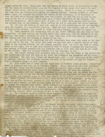 1942 - 1943 Harley-Davidson WLA Generator Literatura Despiece