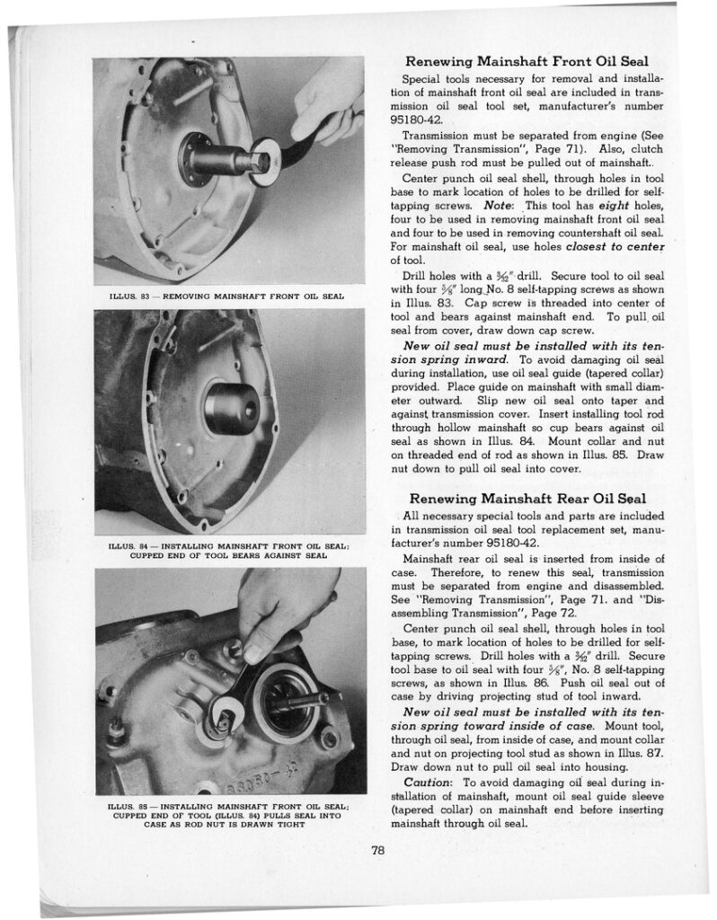1942 - Harley-Davidson XA Operation and Maintenance Manual