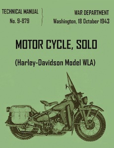 1934 - Harley-Davidson Riders Handbook - Singles y 45 Twin