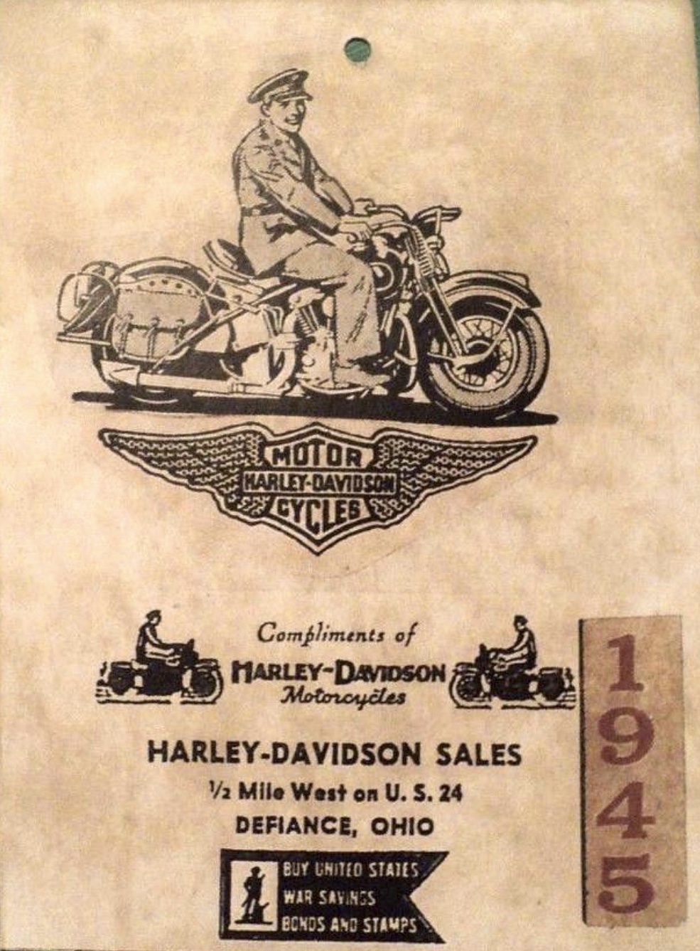 1945 - Harley-Davidson 
