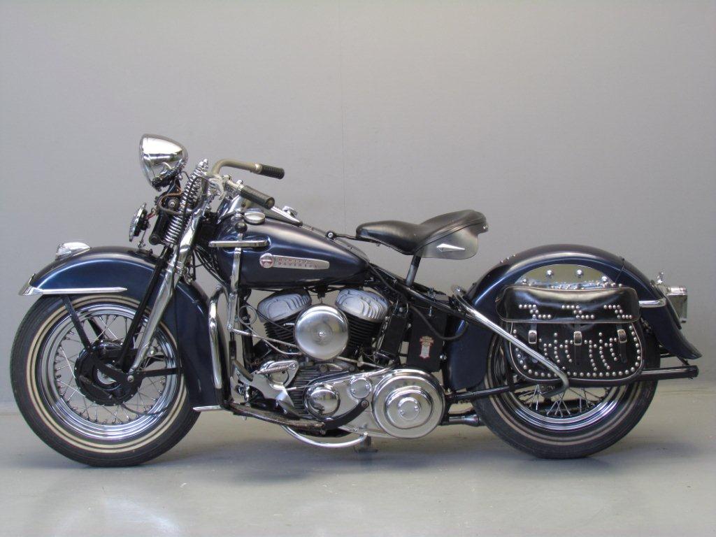 1947 - Harley-Davidson modelo 47WL-45 - Izquierda