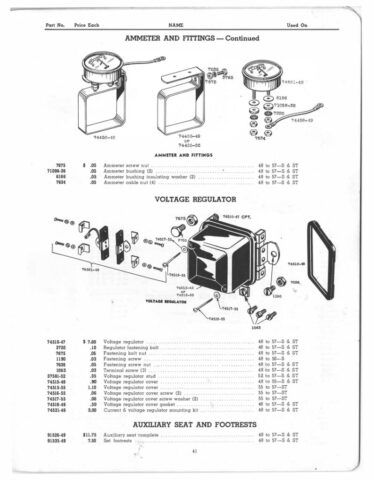 1948-1957 - Harley-Davidson Spare parts catalog all singles