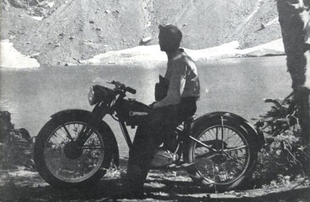 1949 - Harley-Davidson foto de epoca