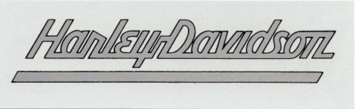 1951 - 1953 logo Harley-Davidson 