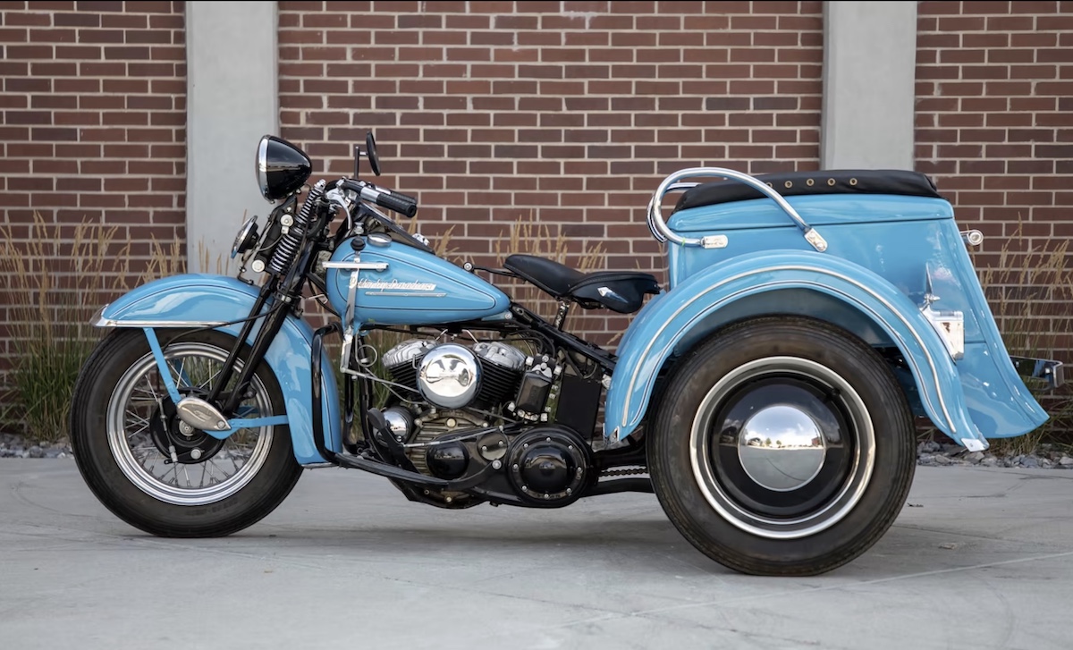 1951 - Harley-Davidson 51G  -Servicar - Derecha