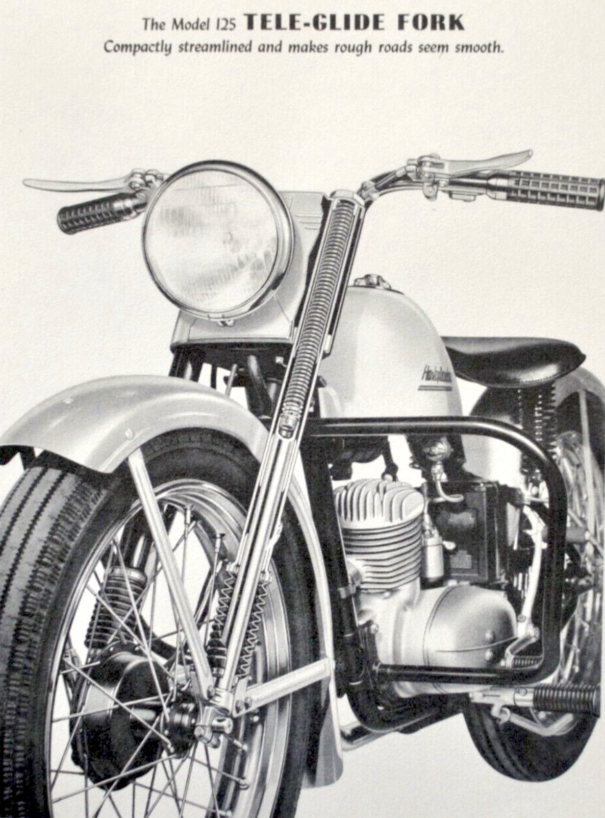 1952 - Harley-Davidson  125 S - Horquilla