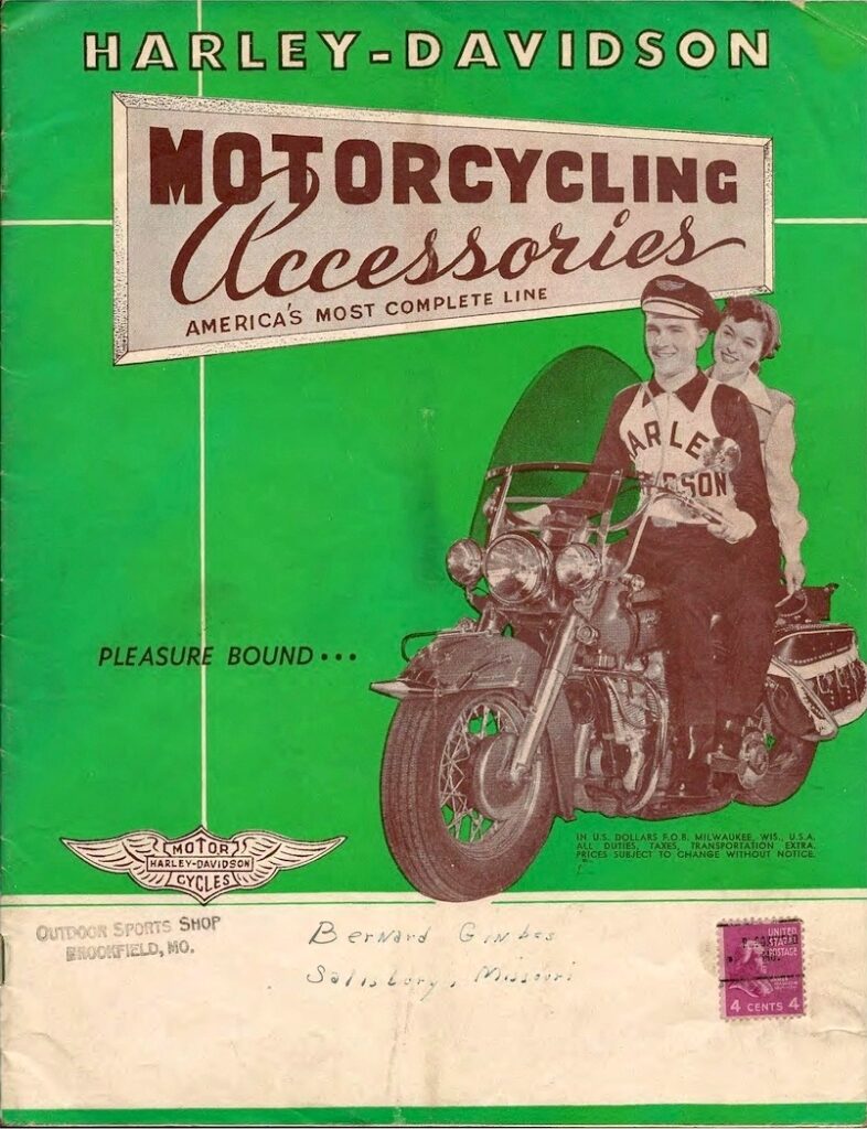 1952 - Harley-Davidson Accesorios