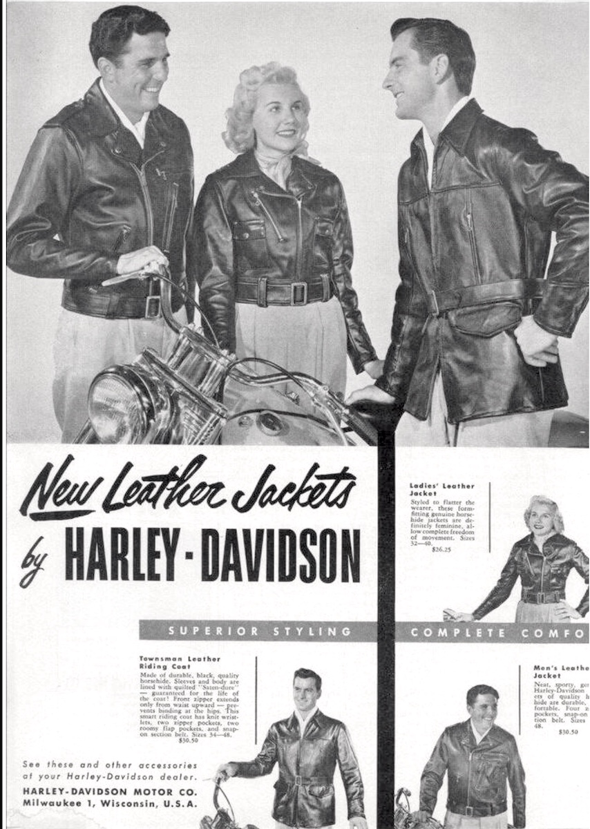 1952 - Harley-Davidson  accesorios