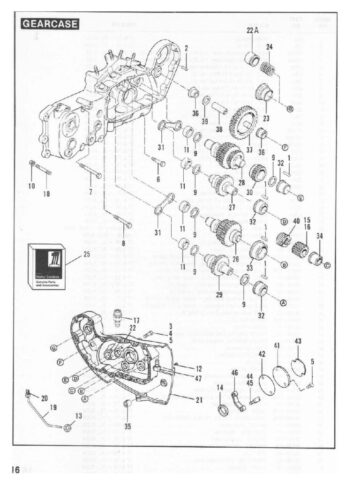 1954-1978 - Harley-Davidson Sportster XLH XLCH-1000 Parts Catalog