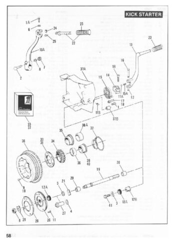 1954-1978 - Harley-Davidson Sportster XLH XLCH-1000 Parts Catalog