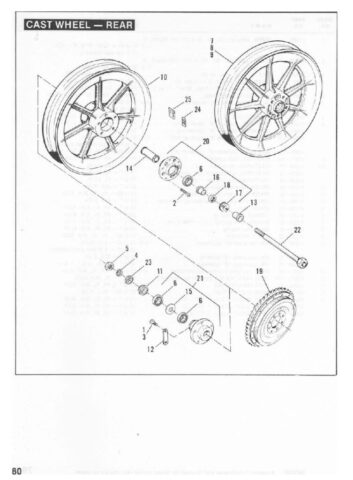 1954-1978 - Harley-Davidson Sportster XLH XLCH-1000 Parts Catalog