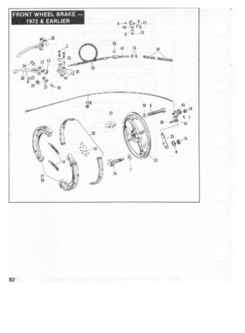 1954-1978 - Harley-Davidson Sportster XLH XLCH-1000 Parts Catalog