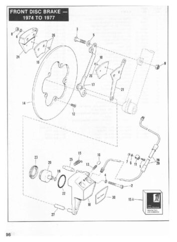 1954-1978 - Harley-Davidson Sportster XLH XLCH-1000 Parts Catalog