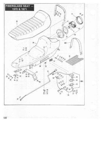 1954-1978 - Harley-Davidson Sportster XLH XLCH-1000 Parts Catalog