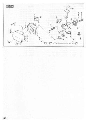 1954-1978 - Harley-Davidson Sportster XLH XLCH-1000 Parts Catalog