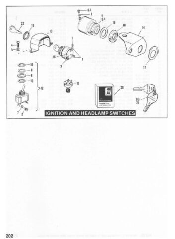 1954-1978 - Harley-Davidson Sportster XLH XLCH-1000 Parts Catalog