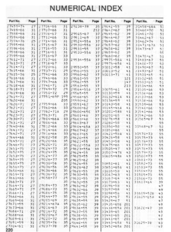 1954-1978 - Harley-Davidson Sportster XLH XLCH-1000 Parts Catalog