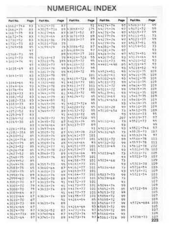 1954-1978 - Harley-Davidson Sportster XLH XLCH-1000 Parts Catalog