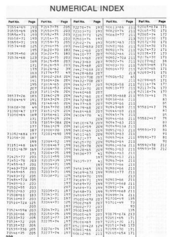 1954-1978 - Harley-Davidson Sportster XLH XLCH-1000 Parts Catalog