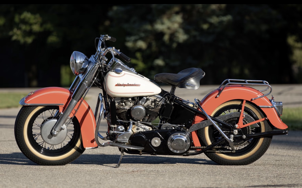 1954 - Harley-Davidson - 54FL - Hydra-Glide - Izquierda
