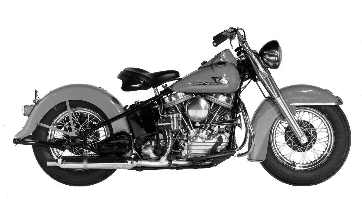1955 - Harley-Davidson - 55FL - Hydra-Glide - Derecha