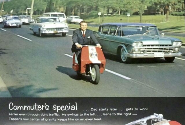 1961 - Harley-Davidson Topper folleto 1961 - Harley-Davidson Topper folleto