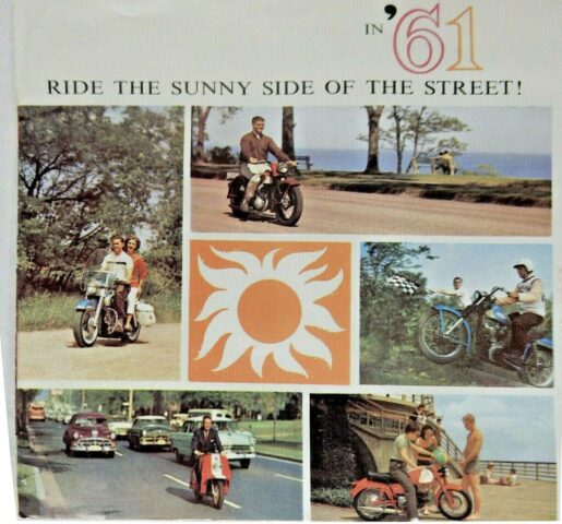 1961 - Harley-Davidson Folleto de ventas 1961 - Harley-Davidson Folleto de ventas