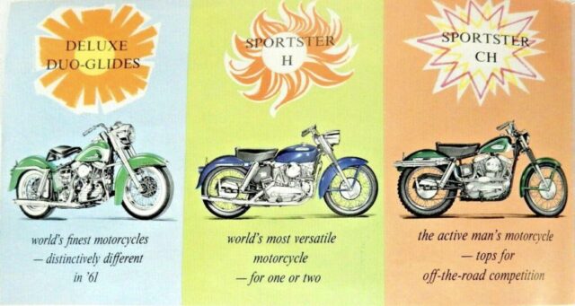 1961 - Harley-Davidson Folleto de ventas 1961 - Harley-Davidson Folleto de ventas
