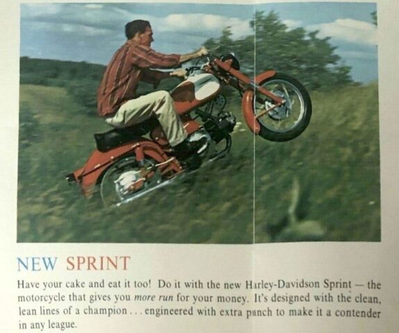 1961 - Harley-Davidson Folleto de ventas 1961 - Harley-Davidson Folleto de ventas