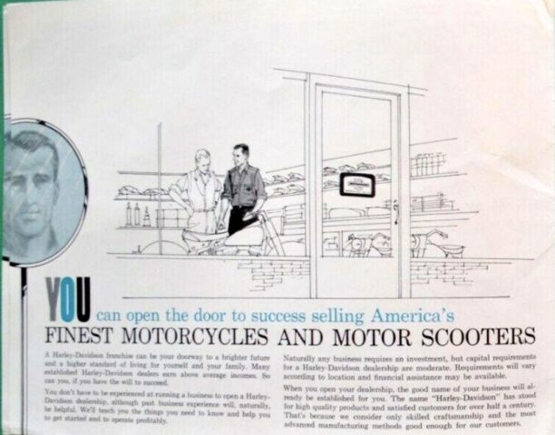 1962 - Harley-Davidson Folleto de ventas You