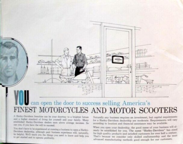 1962 - Harley-Davidson Folleto de ventas You