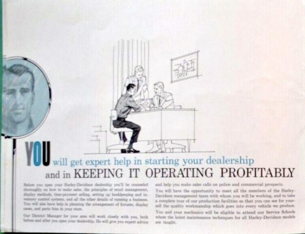 1962 - Harley-Davidson Folleto de ventas You
