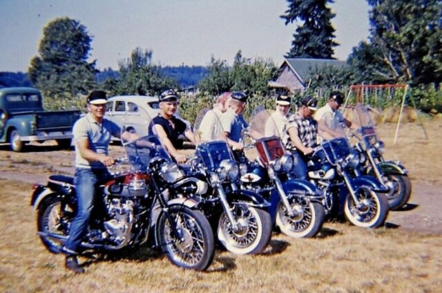 1962 - Harley-Davidson Fotos de epoca