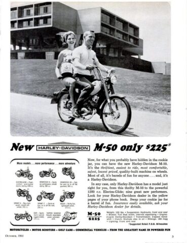1965 - Harley-Davidson Anuncios modelos 1965 - Harley-Davidson Anuncios modelos
