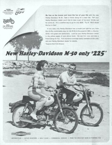 1965 - Harley-Davidson Anuncios modelos 1965 - Harley-Davidson Anuncios modelos