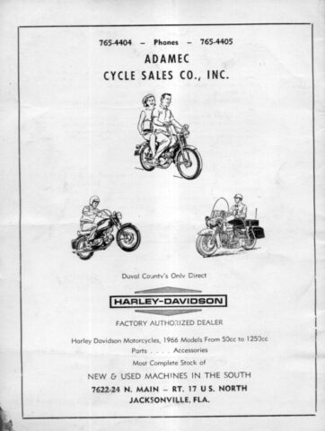 1965 - Harley-Davidson Anuncios modelos 1965 - Harley-Davidson Anuncios modelos