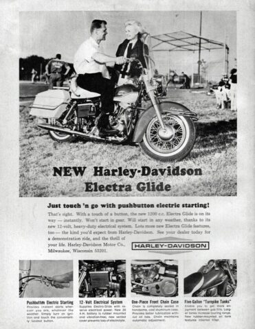 1965 - Harley-Davidson Anuncios modelos 1965 - Harley-Davidson Anuncios modelos