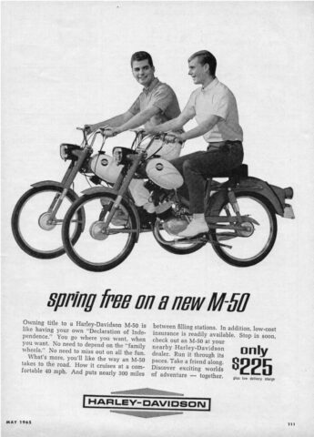 1965 - Harley-Davidson Anuncios modelos 1965 - Harley-Davidson Anuncios modelos
