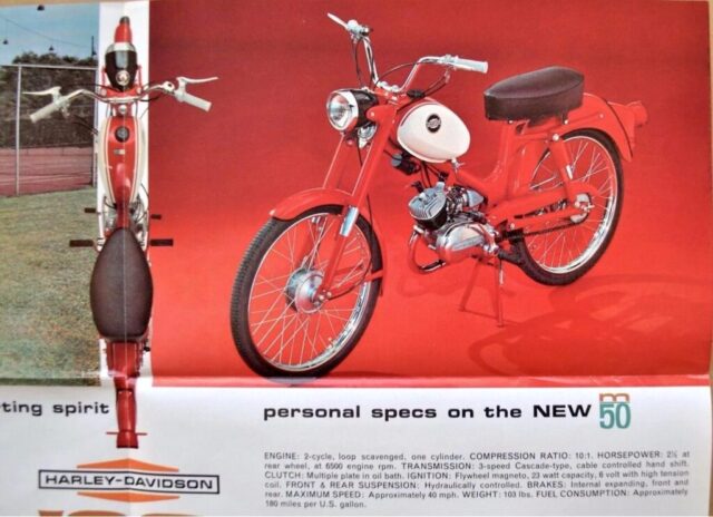 1965 - Harley-Davidson Folleto de ventas 1965 - Harley-Davidson Folleto de ventas
