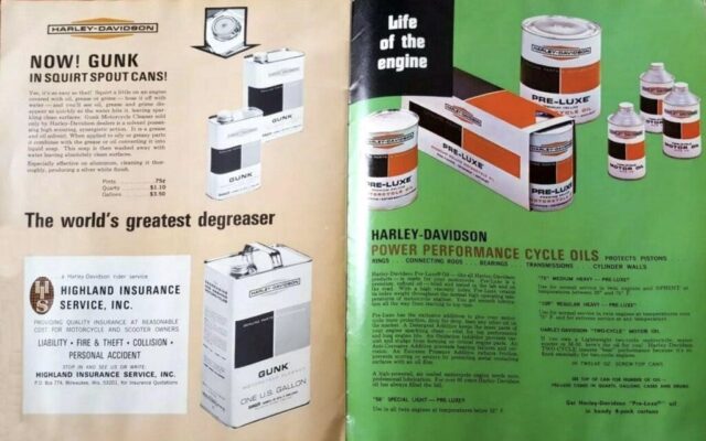 1966 - Harley-Davidson accesorios