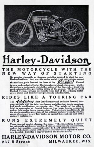1913 - Harley-Davidson Anuncios