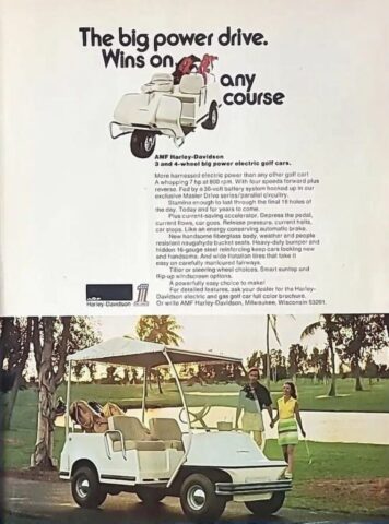 1975 - Harley-Davidson Anuncios modelos